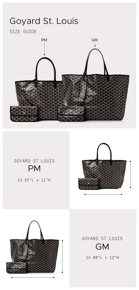 goyard fq kmg3|Goyard bag size guide.